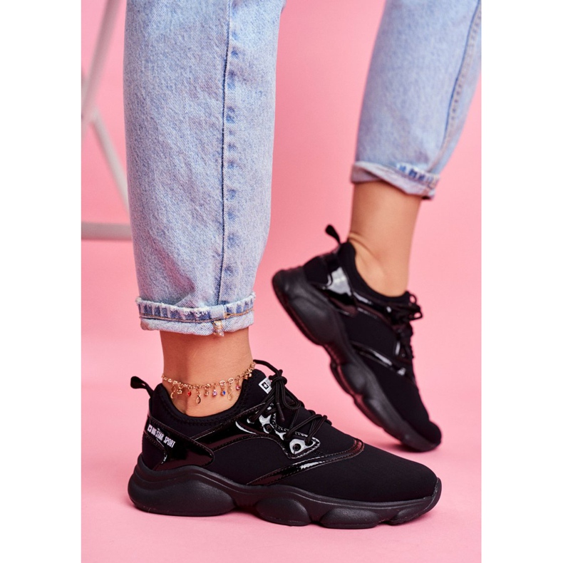 Women's Sport Shoes Sneakers Big Star Black FF274932 2