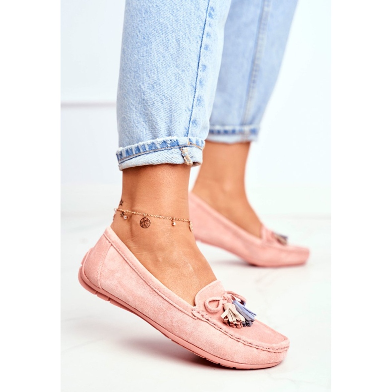 EVE Women's Loafers Suede 20PB35-2003 Pink Donna Mia 2 EVE Women's Loafers Suede 20PB35-2003 Pink Donna Mia 2
