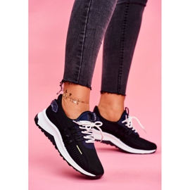 BUGO Women's Sport Shoes Sneakers Black Pamela 1