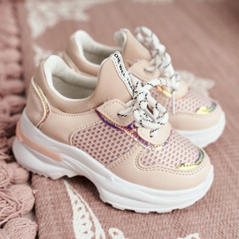 FRROCK Pink Matylda Children's Sport Shoes 1