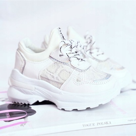 FRROCK Children's Sport Shoes White Snake Matylda 1 FRROCK Children's Sport Shoes White Snake Matylda 1