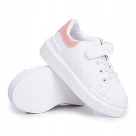 FRROCK Sports Children's Youth Shoes With Velcro White And Pink Bilbo 1 FRROCK Sports Children's Youth Shoes With Velcro White And Pink Bilbo 1