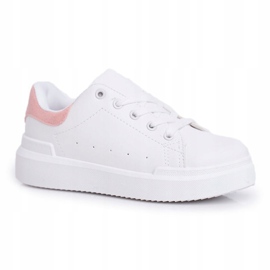FRROCK Sports Children's Youth Shoes With Velcro White And Pink Bilbo 2 FRROCK Sports Children's Youth Shoes With Velcro White And Pink Bilbo 2