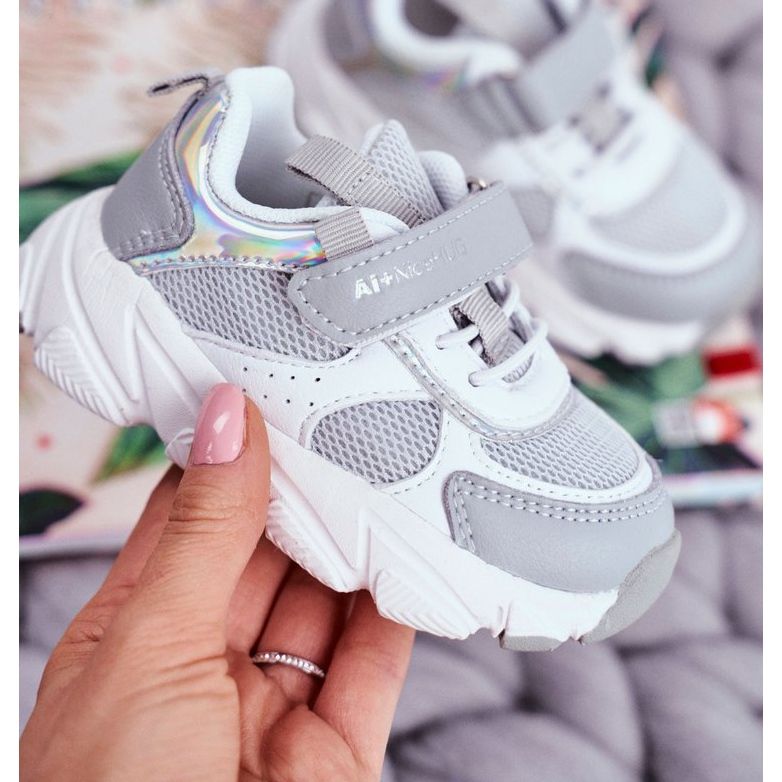 Sport Children's Shoes Gray ABCKIDS B011104349 white grey 2 Sport Children's Shoes Gray ABCKIDS B011104349 white grey 2