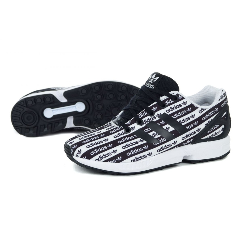 Adidas Zx Flux Jr EG4117 shoes white black 1