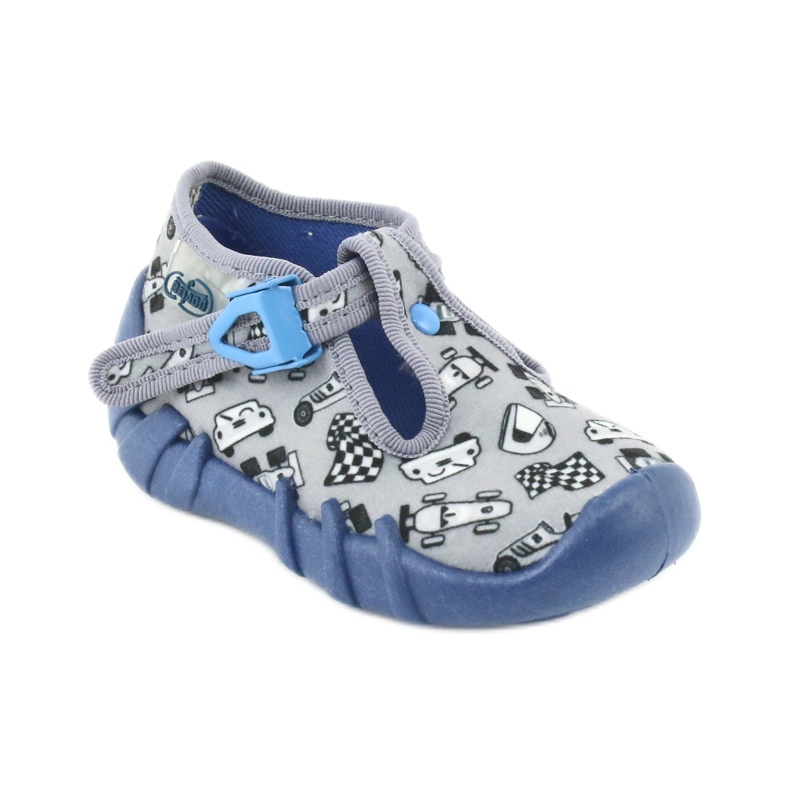 Befado children's shoes 110P312 blue grey 2