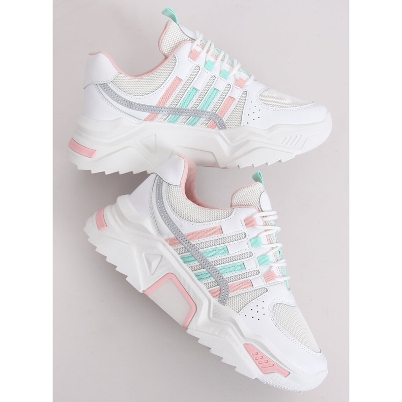 White LV113P Pink sports shoes 2 White LV113P Pink sports shoes 2