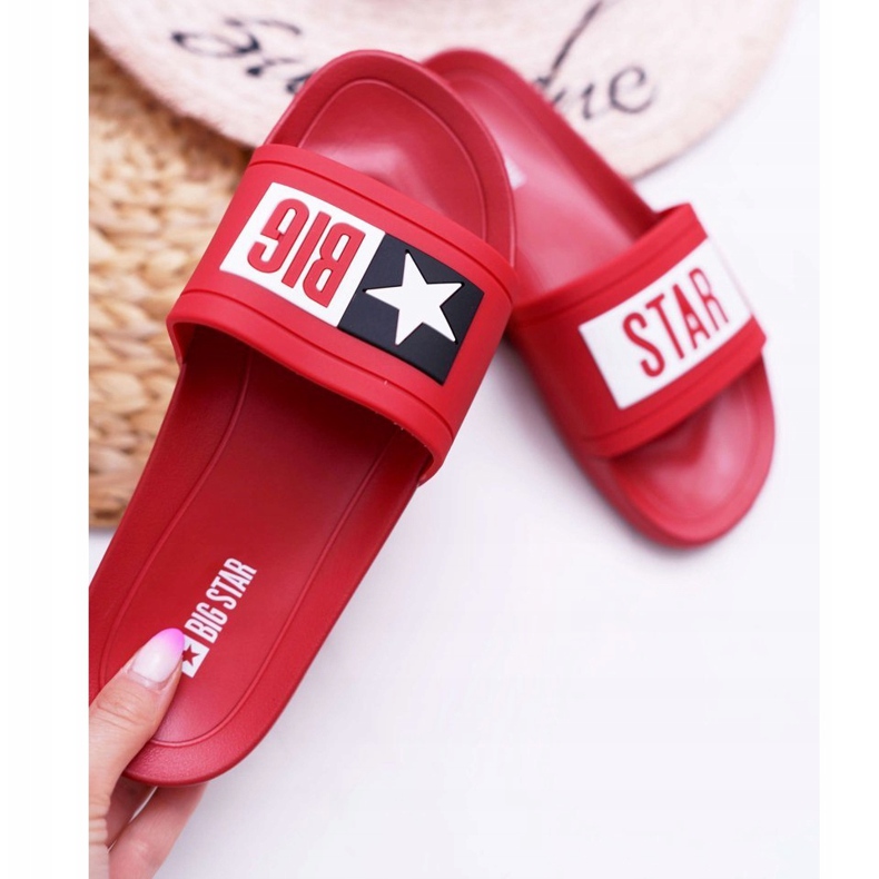Women's Slippers Big Star Red DD274A267 1
