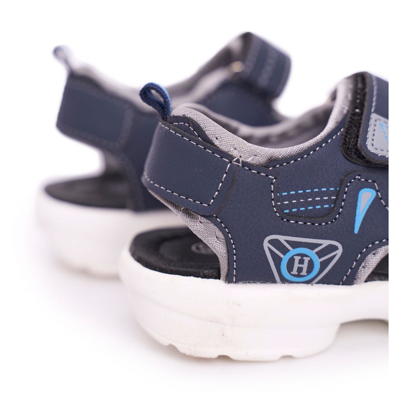 FRROCK Children's Youth Boys Sandals With Velcro Navy Blue Pelgro 1 FRROCK Children's Youth Boys Sandals With Velcro Navy Blue Pelgro 1
