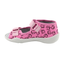 Befado children's shoes 242P103 black pink 2