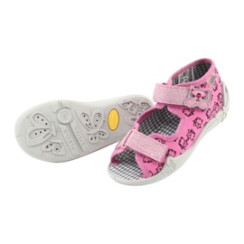 Befado children's shoes 242P103 black pink 5