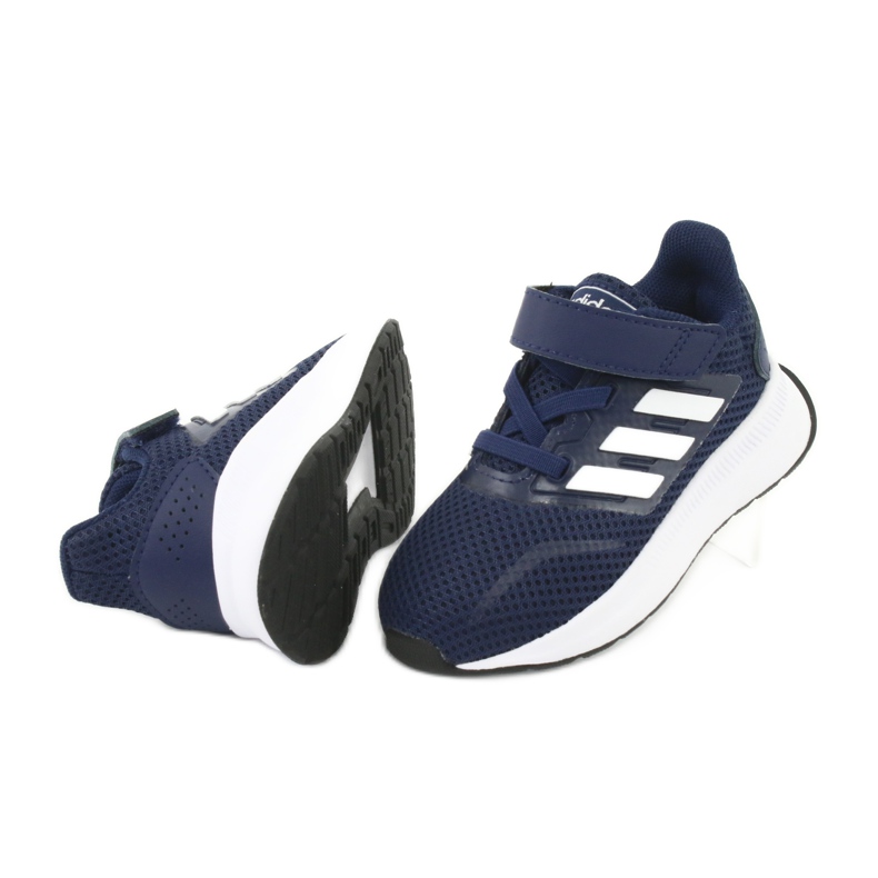 Adidas Runfalcon I Jr EG6153 shoes white navy blue 4
