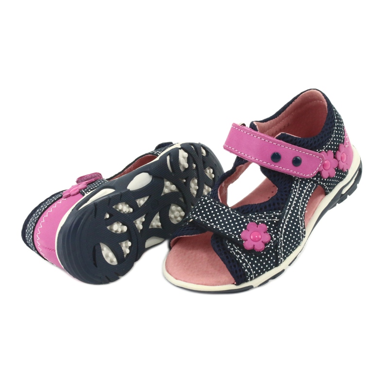 Velcro sandals Ren But navy blue pink white 5 Velcro sandals Ren But navy blue pink white 5