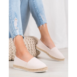 Small Swan Textile Espadrilles brown 1