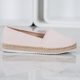 Small Swan Textile Espadrilles brown 2