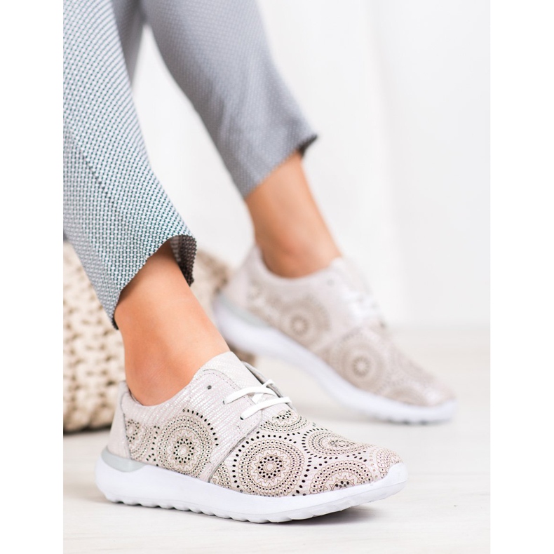 Filippo Leather Sports Shoes pink 1 Filippo Leather Sports Shoes pink 1