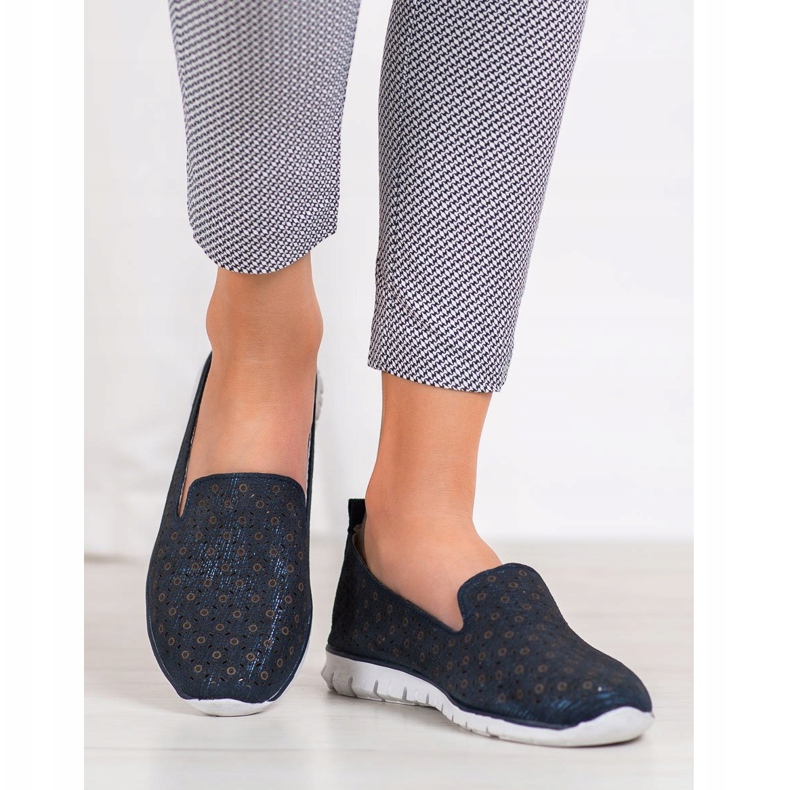 Filippo Leather Lords On The Platform blue 1