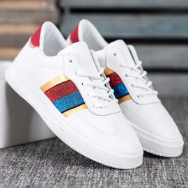 Small Swan Fashionable Sports Shoes white 2