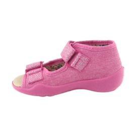 Befado yellow children's shoes 342P011 pink grey 2