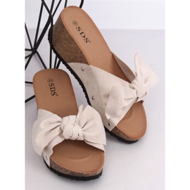 Beige slippers 7862-KL Beige 2