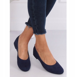 Soft navy blue ballerinas for women NK17P Navy 1 Soft navy blue ballerinas for women NK17P Navy 1