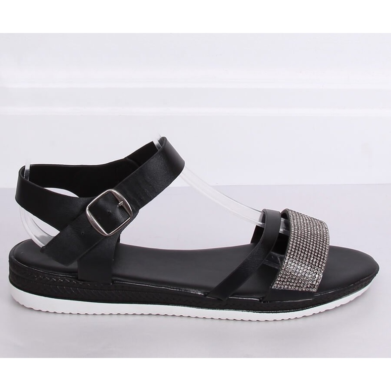 Black women's sandals D-118 Black 2