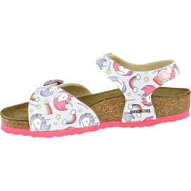 Birkenstock Rio Plain Bfdd Kids 1015620 sandals pink 1