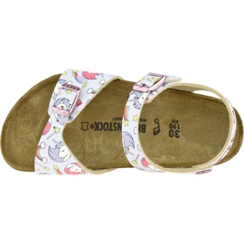 Birkenstock Rio Plain Bfdd Kids 1015620 sandals pink 2