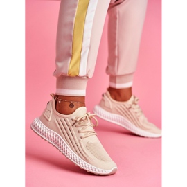 Women's Sport Shoes Light Beige Mersea 1