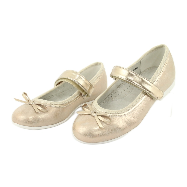 Golden Ballerinas with a bow American Club GC03 / 20 3