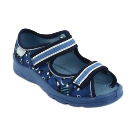 Befado children's shoes 969X141 navy blue blue 1