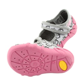 Befado children's shoes 109P198 black pink grey 5