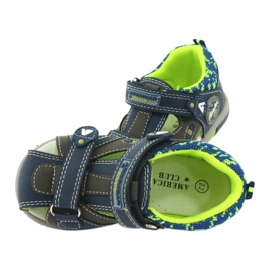 American Club Sandals boys blue 4