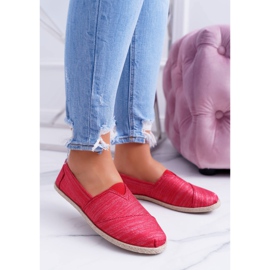 NEWS Women's Red Glitter Espadrilles from Emmera 1