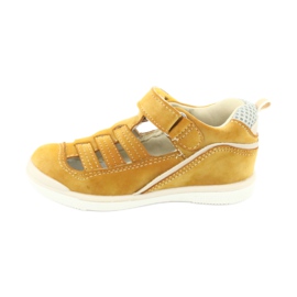 American Club GC12 / 20 velcro sandals for boys yellow 2