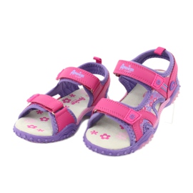 American Club HL17 / 19 girls' sandals violet 2 American Club HL17 / 19 girls' sandals violet 2