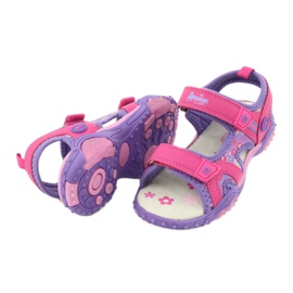 American Club HL17 / 19 girls' sandals purple 3
