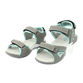 American Club SPORT SANDALS GREAT Leather insert RL26/20 grey 2