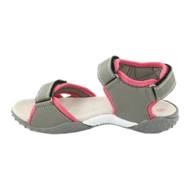 American Club Sandals Sports leather insert RL26/20 Gray/coral grey 1