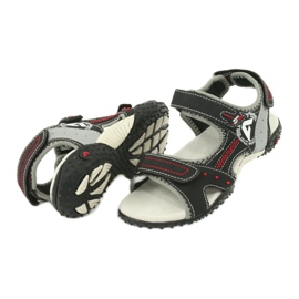 American Club RL19/19 boys' sports sandals, black/gray 3