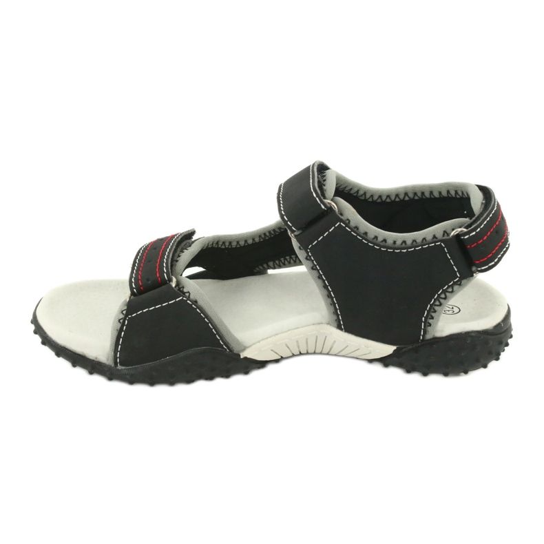 American Club RL19/19 boys' sports sandals, black/gray 1