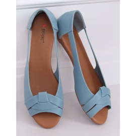 Ballerinas cut blue CC221P Blue 2 Ballerinas cut blue CC221P Blue 2