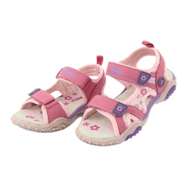 American Club American HL17/19 Pink-purple girl sandals 2 American Club American HL17/19 Pink-purple girl sandals 2