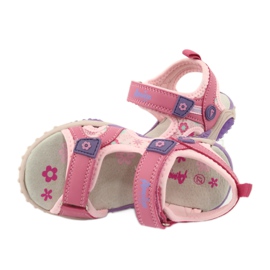 American Club American HL17/19 Pink-purple girl sandals 4 American Club American HL17/19 Pink-purple girl sandals 4