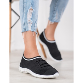Bella Paris Slip-on Sports Shoes black 1 Bella Paris Slip-on Sports Shoes black 1
