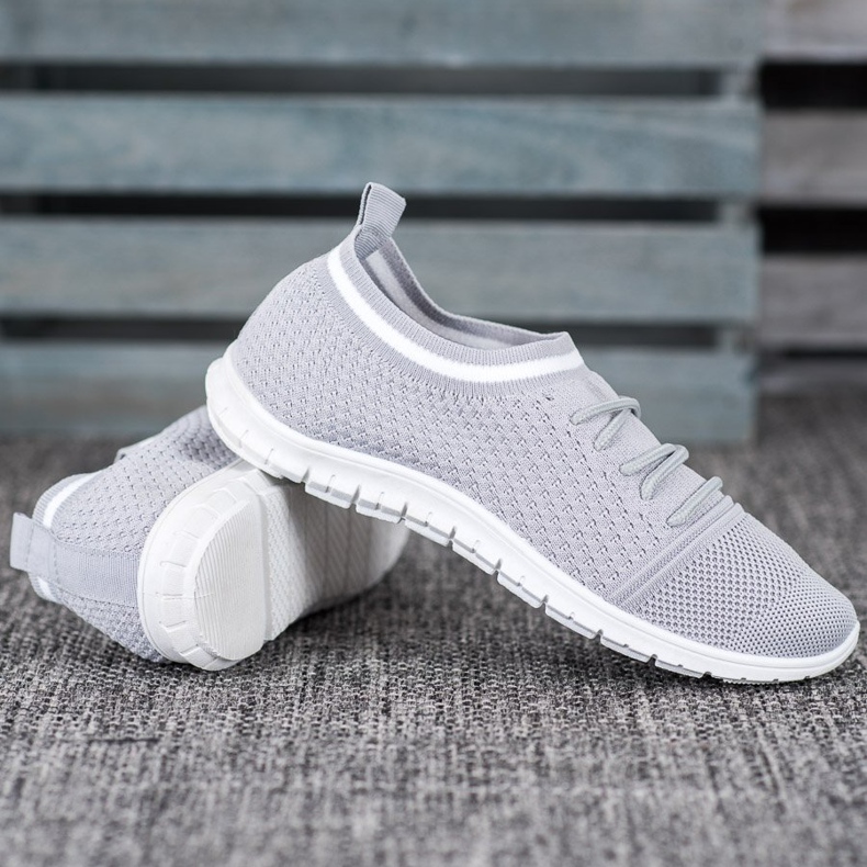 Bella Paris Slip-on Sports Shoes grey 1 Bella Paris Slip-on Sports Shoes grey 1