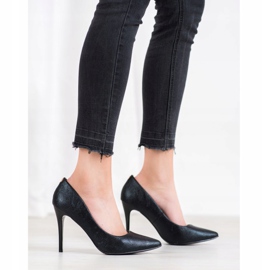 Goodin Elegant high heels black 1