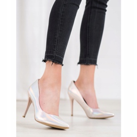Goodin Elegant high heels beige 2