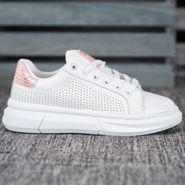 SHELOVET White Sport Shoes 1