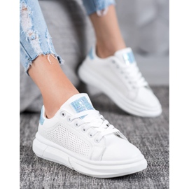 SHELOVET White Sport Shoes 2